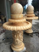 Garden Waterscape Garden pool fountain jade flowing water bonsai feng shui ball turning entrance hall to attract wealth landscape