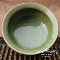 Promotion Jingdezhen Qing Flower Porcelain Bogu Shelf Furnishing Imitation Antique Porcelain Handmade Green Glazed Gossip Ceramic Incense Stove Pendulum