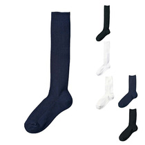 Japanese cecile sailor suit C card Uniform socks JK school uniform socks full cotton impervious meat (3 double group )