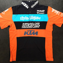 New TLD Cross-country mountain bike riding T-shirt Leisure POLO Shirt Half Sleeve Pure Cotton Car Fan Racing T-shirt