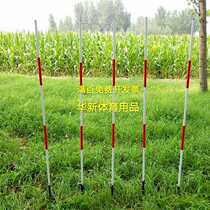 Tie football corner flag insert ground sign flag training obstacle bar warning Bar Marker