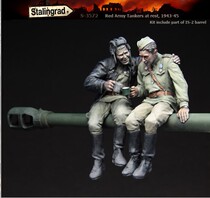 1:35 Resin Soldier New Soviet Tank Soldier Gun Barrel with Picture S2