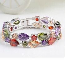 Austrian Crystal Zircon Bracelet Bracelet Female Mona Lisa-Fashion-Bridal Jewelry Banquet Luxury