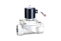 Stainless steel normally open solenoid valve 2W-50BK water valve valve DN50 solenoid valve factory direct sales