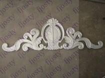 Villa door top flower Cast aluminum door accessories Wrought iron accessories Non-cast iron top flower aluminum art solid aluminum door head flower