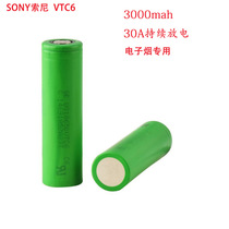 Single Sony SONYUS18650VTC6 imported 18650 power rechargeable lithium battery sonyvtc6 battery