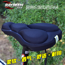 Mountain road bicycle cushion cover dead flying bicycle thickened silicone riding seat cover comfortable soft sponge saddle cushion