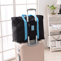 Color luggage bag sleeved trolley luggage bag luggage bag trolley storage bag