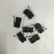Small micro switch travel switch limit switch KW12-D 3 feet small bend type bending handle