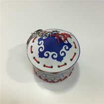 Inner Mongolia handmade leather yurt keychain Inner Mongolia handicraft pendant grassland tourist souvenir batch