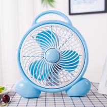 Mini fan student dormitory bed electric fan office page desktop portable household fan wind