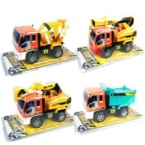 Four inertial city engineering vehicles 8368 pull-back toy cars Educational toys Childrens toys hair