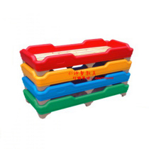 Direct Sales Kindergarten Special Bed Baby Afternoon Nap Bed Close Wood Board Bed Childrens Bed Kindergarten Plastic Six Foot Folding Bed