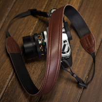 Dolphin Show Leather Cowhide SLR Camera Strap 2022 New Tide Explosions Crossbody Single Shoulder Nikon Canon Shoulder Strap