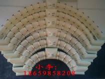 New GRC European-style component Roman column mold thickened plastic steel semicircular curved window arch window cover door cover mold