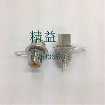 Full copper quality RCA motherseat RCA-KY mount fixed welding lotus head seat sub AV socket (yellow)