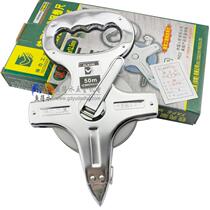 DELI steel tape measure Iron shell frame tape measure Iron frame ruler portable ruler 30m 50m long steel tape measure