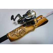 Made in Japan original imported pure handmade leather accessories accessories Luya fishing rod waist hanging new product spot