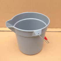 10 liters 14 liters plastic cleaning scale plus bucket anti-fall easy to add bucket Hotel kitchen plus bucket