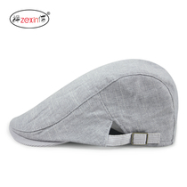 Spring and Autumn Cotton Breathable Berets Korean Men and Women Outdoor Travel Leisure Hats Sunscreen Duck Tongue Hat
