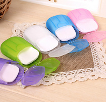 Travel portable hand washing soap sheet paper Soap soap paper Anti-virus 30 pieces