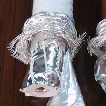 US imported high-end coaxial cable RF cable Audio cable Teflon silver plated wire US military high-quality wire