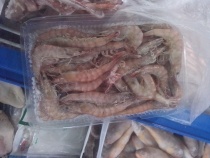Base Walled Shrimp Quick-Frozen Green Shrimp Seafood Food Dried Frozen 500 gr left and right One version of Sub-flapping 3