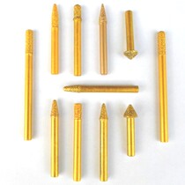 Hengli 6mm shank marble sandstone granite CNC stone carving engraving relief brazing tool