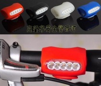 Bicycle warning light mountain bike front and rear tail light 7LED Bullfrog light frog light bicycle accessories safety light