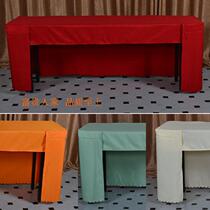 Clearance sale conference European table skirt check-in desk company office exhibition event Zhuo cover hotel tablecloth
