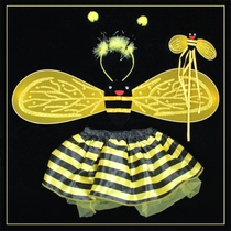 Ladybird Wings Kids Show Magic Wand Stage Act Props Butterfly Angel Fantastic Fairy Honey Bee Wings