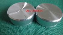 Amplifier knob Volume knob Potentiometer knob Aluminum knob 54x20 Silver fine grain with scale
