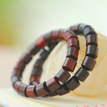 Ceramic 1987 simple wooden cylindrical beads bracelet bracelet bracelet