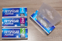 Export Swedish boxed thick point-breaking fresh-keeping bag flat bread fruit biscuits vegetable food PE packaging bag