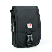 Mens single shoulder bag multifunction wearing leather strap mobile phone pocket skew cross small satchel canvas Sport Korean version Leisure Chaubawl