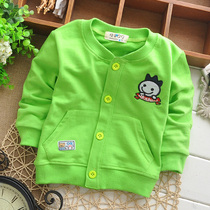 1-2-3 1-2-3-year-old half-spring male child jacket 6-7-9-month baby jacket boy Spring loaded kid jacket blouse