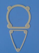 Hot bucket accessories Jiali hot bucket size gasket
