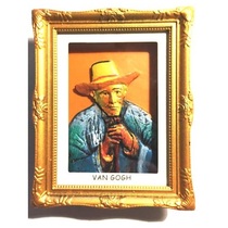 French tourism culture creative commemorative gifts boutique famous painting refrigerator stickers Van Gogh old farmer Eskarier