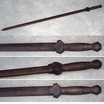 Hardwood solid wood Chicken wing wood long wooden sword Mahogany sword Taiji sword One-handed sword Wooden classical large medium small