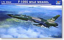 TRUMPETER TRUMPETER 01618 F-105G Wild Weasel Air DEFENSE suppression Attack AIRCRAFT