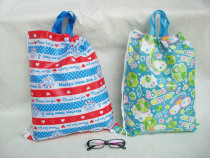 Crooked Woman Style Bunches Draw Rope Single Shoulder Backpack Football Shoes Bag Training Bag Handy Handbag containing sport