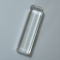 Water jade ice spirit natural white crystal seal square ice crystal original stone seal seal material round seal name idle chapter calligraphy and painting chapter