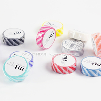 Japan mt washi tape 2017 spring new basic DECO series color twill MT01D369~380