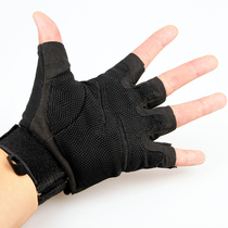 Black Hawk Special Soldier Tactical Semi-Finger Glove Men Outdoor Climbing Riding Fitness Protective Combat Gloves
