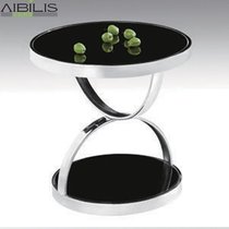 Hot sale Modern simple sofa side a few corners A few phones A few side tables Tempered glass small coffee table Creative furniture round a few