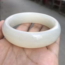 Natural jade bracelet Xinjiang and Tian Yubai jade bracelet ladies bracelet support for recheck and low price dumping