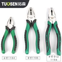 Tuosen hardware tools 8 inch 6 inch wire pliers pliers bolt cutters labor saving pliers multifunctional hand pliers