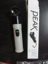 Original Japanese hand-held magnifying glass Bijia magnifying glass PEAK 1966-10X Magnifying glass with light