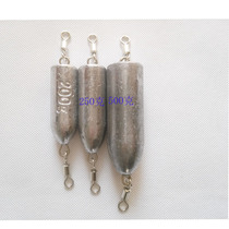 Rocky fishing drop universal bullet lead fall sea fishing lead drop double swivel lead drop 200 250 grams sea fishing fall