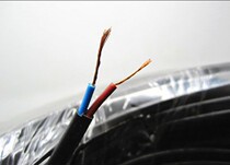 The logo RVV2 * 0 3 mm2 black white circular sheath power cable signal line 1 juan 2*0 3 Square